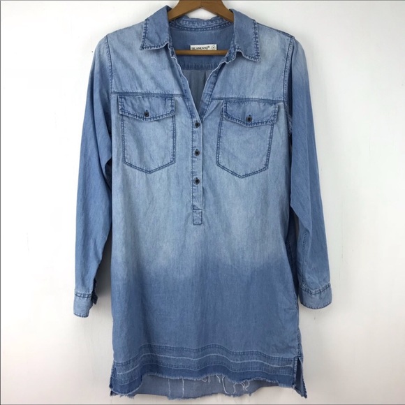 Blank NYC Dresses & Skirts - NEW BlankNYC Chambray Shirt Dress
